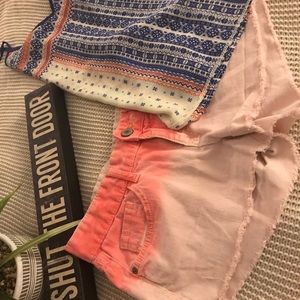 Ombré shorts